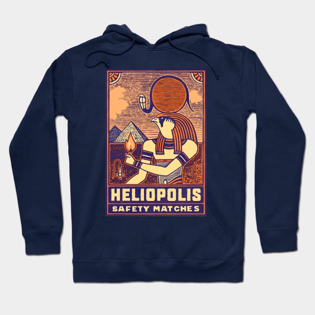 Heliopolis Safety Matches Hoodie by victorcalahan